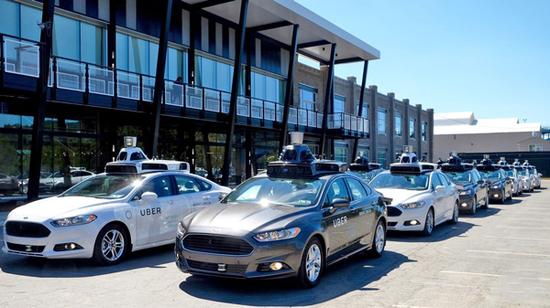 Uber自动驾驶汽车车队 Uber自动驾驶汽车车队
