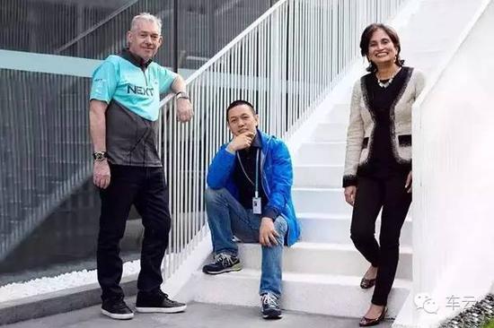 蔚来汽车联合总裁马丁·里奇,创始人、董事长李斌和首席发展官、北美公司CEO伍丝丽 李斌:你从来不曾见过真正的蔚来