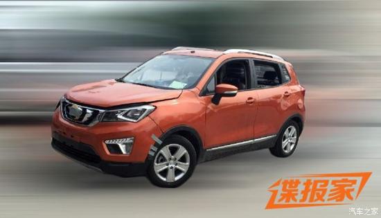 采用旋钮换挡 疑似长安CS15电动版谍照