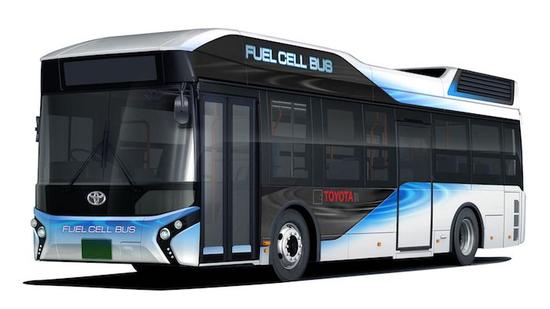 丰田氢燃料电池公交车