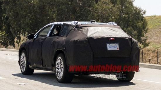 “Faraday Future首款量产车谍照”