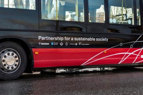 无线快充技术的公交车在瑞典投入商业使用