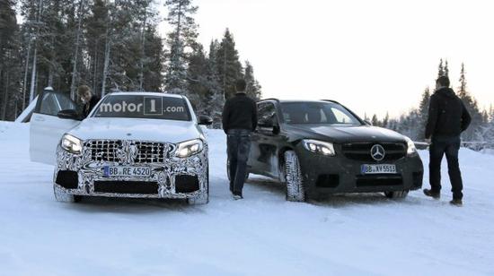 “左:AMG GLC 63 Coupe/右:AMG GLC 63”