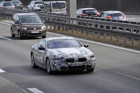 bmw 8系谍照