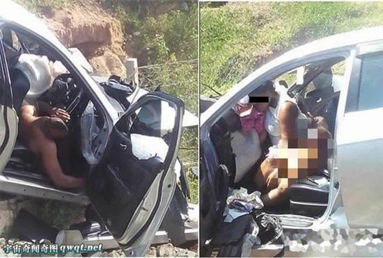 牙买加半裸男女边开车边车震 却酿车祸致死亡