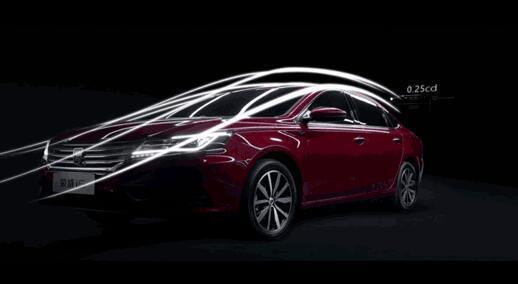 0.25超低风阻系数!荣威i6造型设计创新高