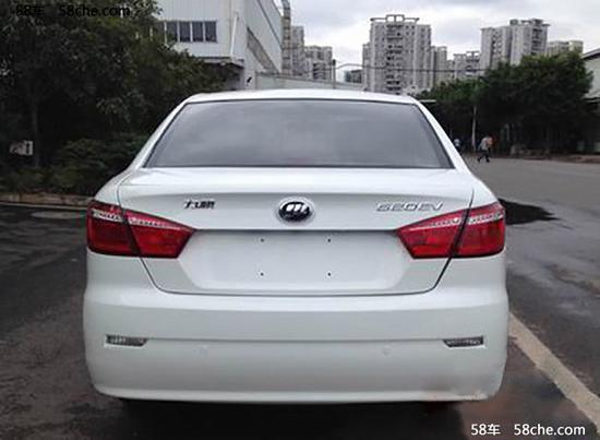 新款力帆620EV申报图曝光 长度增加75mm