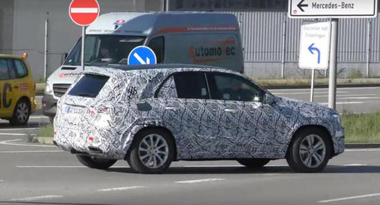 全新奔驰GLE测试谍照曝光 获新平台打造