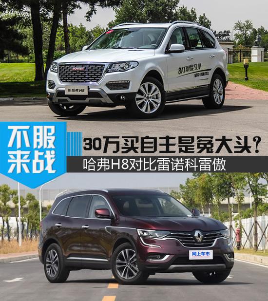 30万买自主是冤大头?哈弗H8对比雷诺科雷傲-图1