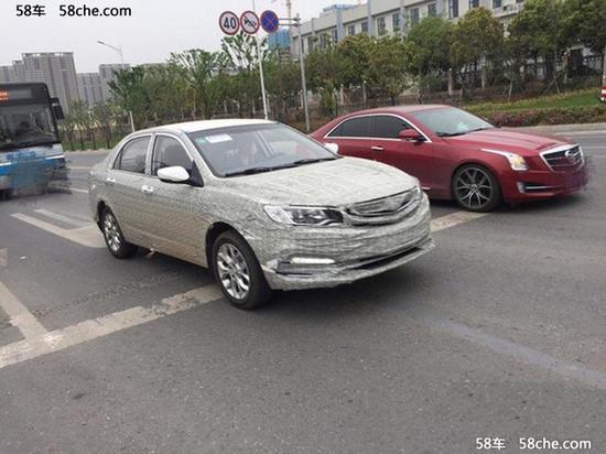 吉利新款远景谍照曝光 有望今年年底上市