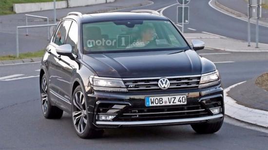 Tiguan R原型车路试谍照