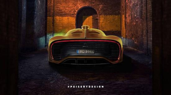 搭F1发动机 曝AMG Project One底盘细节