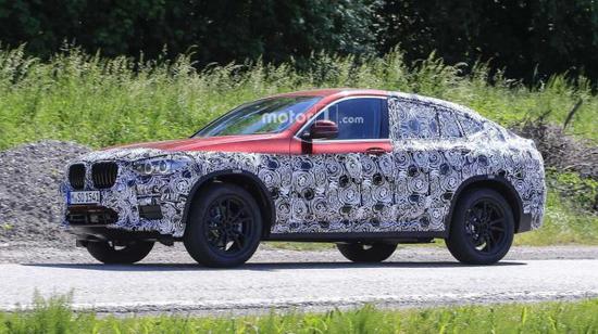 宝马全新X4重度伪装谍照曝光 或将换装全新动力总成