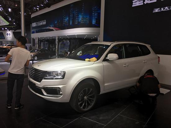 成都车展探馆 圣达菲7提前曝光-9月上市