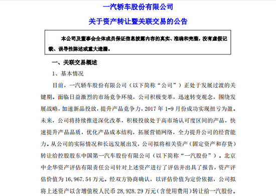 一汽又见大动作:红旗彻底归位,夏利终止征集