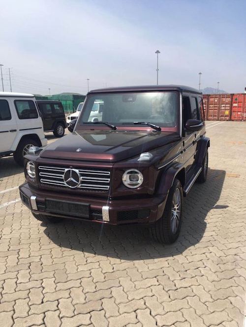 2019款奔驰G500 AMG最低配现车价格优惠