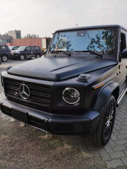 19款霸气越野奔驰G550外商自带