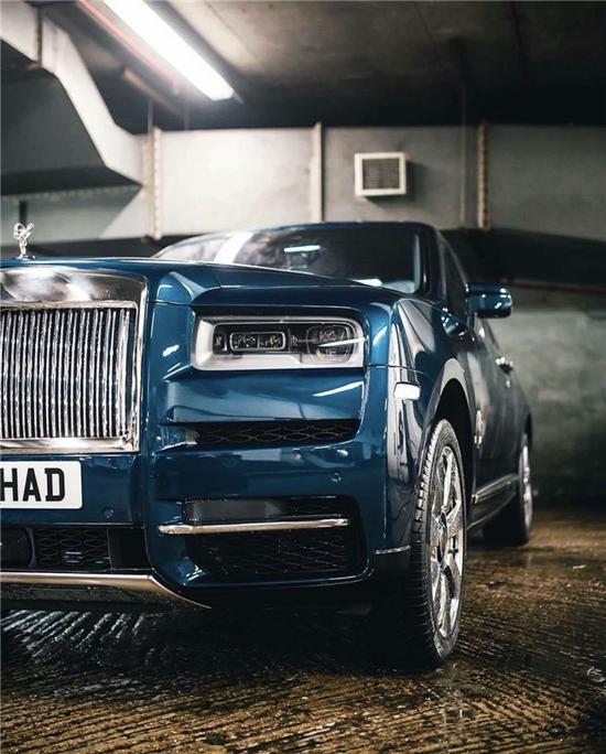 20款劳斯莱斯库里南彰显汽车品质与工艺