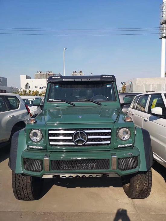 17款奔驰G550 4X4现车大促销价格低到爆