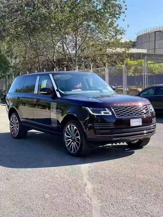 21款路虎揽胜创世加长罗赛洛红豪华座驾