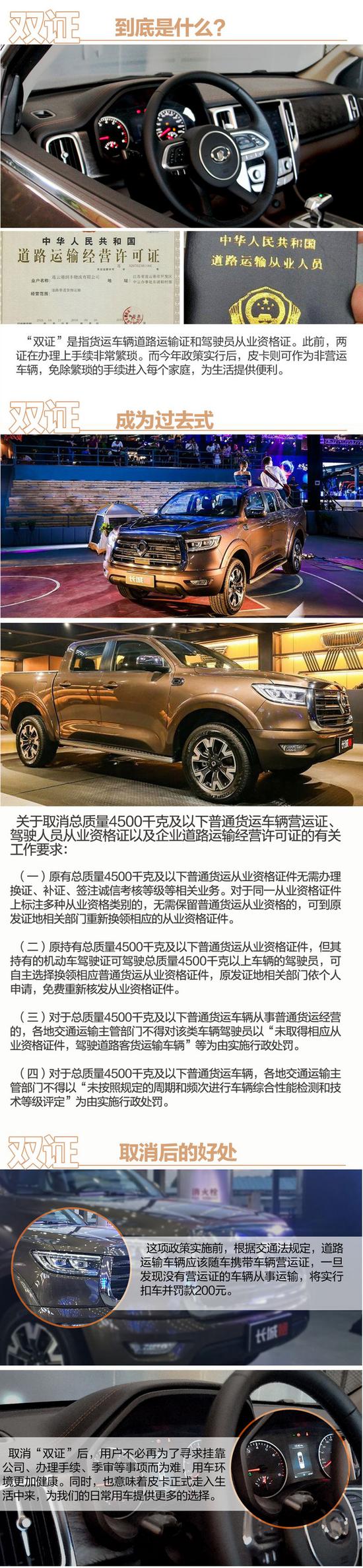 交通部:“双证取消政策”全面落地,皮卡通行更便捷