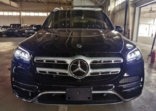 2020款奔驰GLS450 新车可选胡桃木内饰