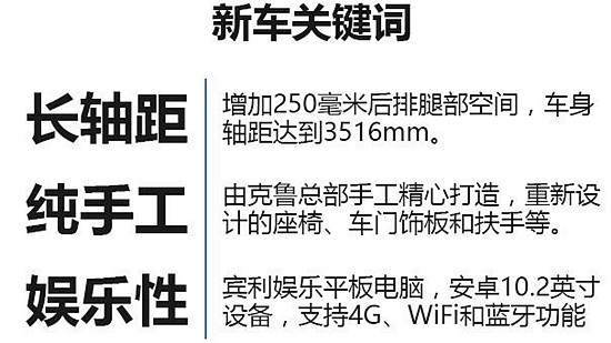 19款宾利慕尚加长版 手工打造移动艺术品