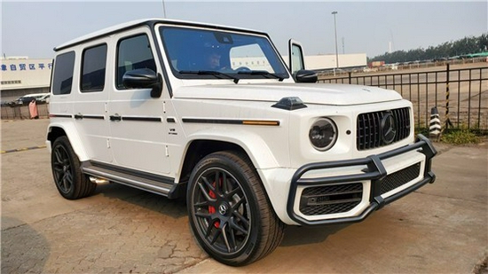 2021款奔驰G63现车店内实拍越野能力出众