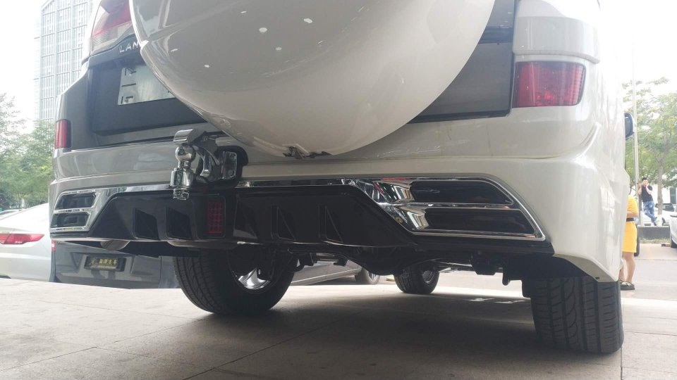 丰田酷路泽4000爆改WLAD大包围套件超酷