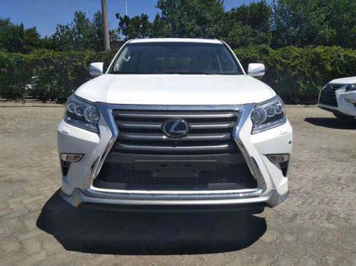 19款雷克萨斯GX460原装高配版白棕现车报