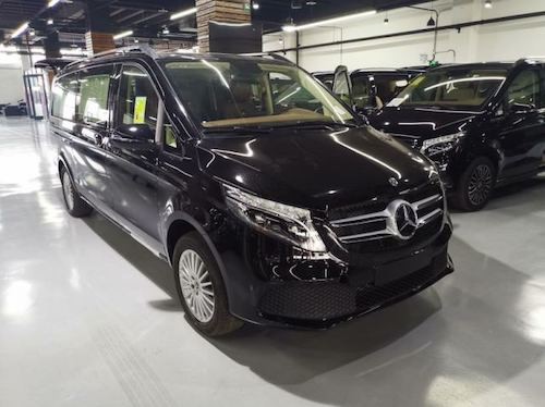 2020款奔驰V250高端商务无限改装空间