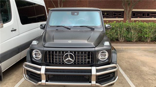 19款奔驰G63进口加版现车价格红色内饰