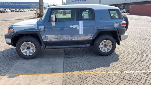 天津港FJ酷路泽最新报价 手续齐当天票