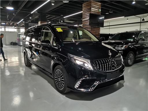 19款奔驰V260商务车改装劳斯莱斯星空顶