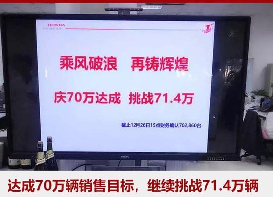 东风本田提前达成目标 全年挑战71.4万