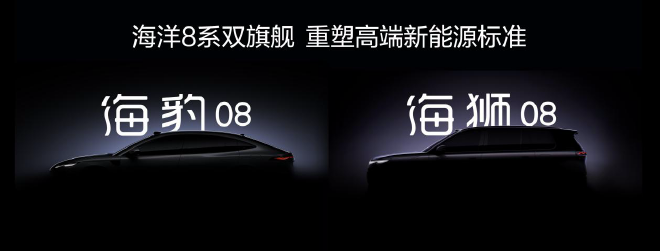 比亚迪海洋网四年600万销量 8系双旗舰车型定名