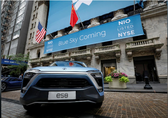 蔚来第三季度交付3268辆SUV 预计10月会放缓