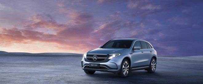 奔驰电动SUV到店实拍!11月份上市起售超55万