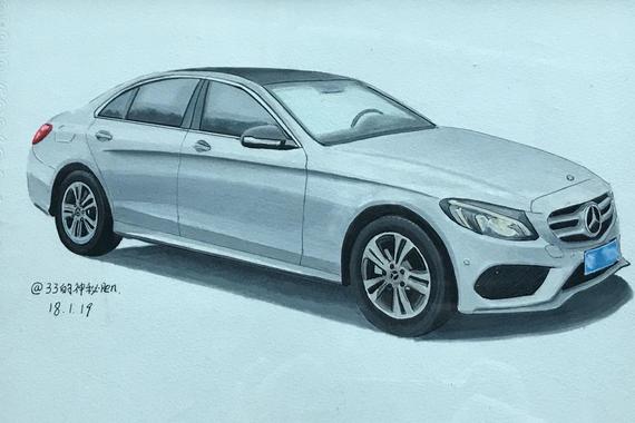 小编的奔驰C200L与事件中的有所不同？ 六个说不通的疑点