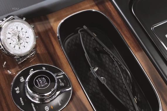 视频：Bentley Bentayga指纹识别储物格
