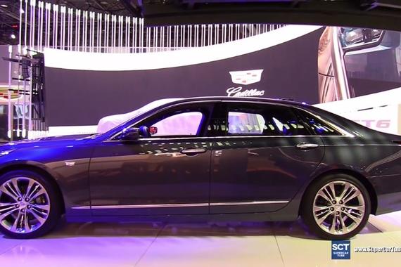 视频：2018纽约车展实拍2019凯迪拉克CT6 3.0