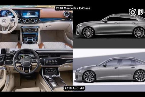 视频:2019 Audi A6 Vs  Mercedes E-Class