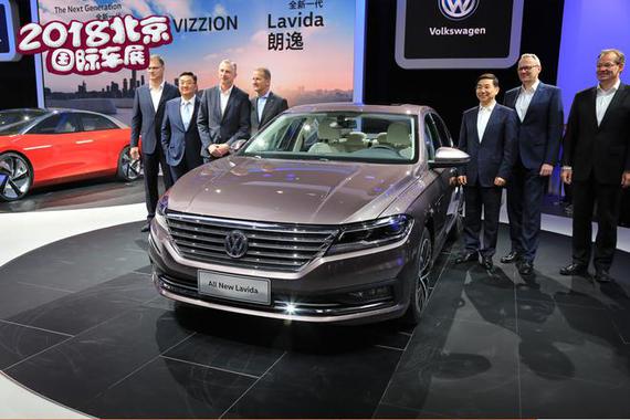 2018北京车展：上汽大众朗逸Plus亮相