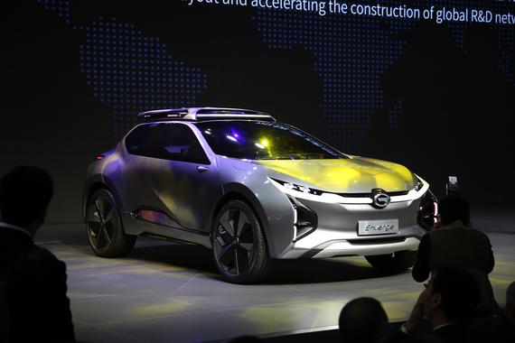 2018北京车展：广汽传祺Enverge亮相