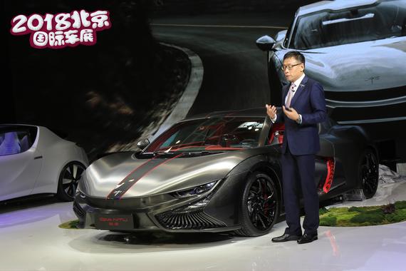 2018北京车展：前途量产版K50电动超跑亮相