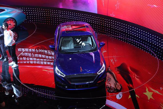 2018北京车展：红旗H5售价14.98-19.58万元