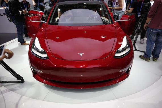 迟到的特斯拉 MODEL 3实拍解析