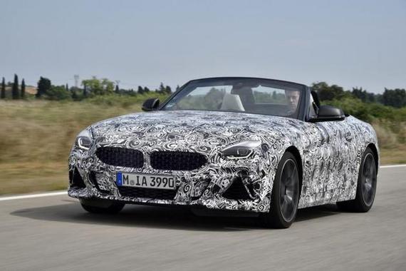 宝马Z4 M40i谍照曝光 或巴黎车展亮相
