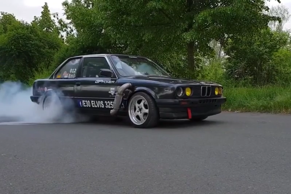 改装宝马3系挑战兰博基尼Aventador