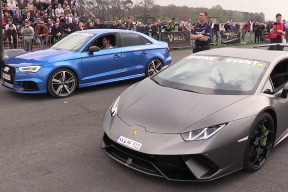 各路性能车直线加速挑战，猜猜谁跑的更快？